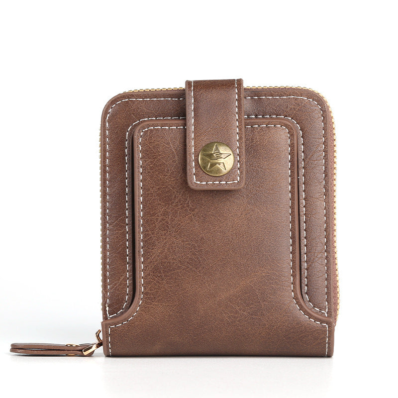 🔥 Novi muški retro multifunkcionalni novčanik, velikog kapaciteta, više utora za kartice