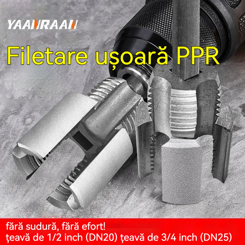 🔩 Jednostavno PPR narezivanje – bez varenja, bez napora! 【Set od 2 komada – za cijevi 1/2” (DN20) i 3/4” (DN25)】