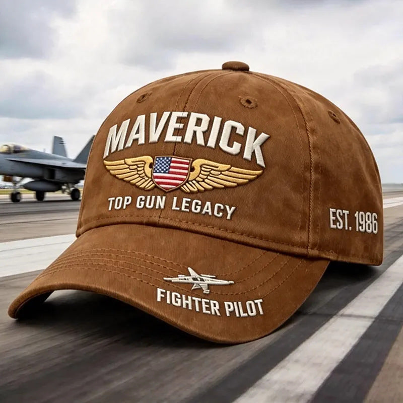 🧢✈️Ez a méretre állítható baseball-sapka a vadászrepülőgépek világából merít ihletet, és ideális választás a vadászrepülőgépek rajongói számára.