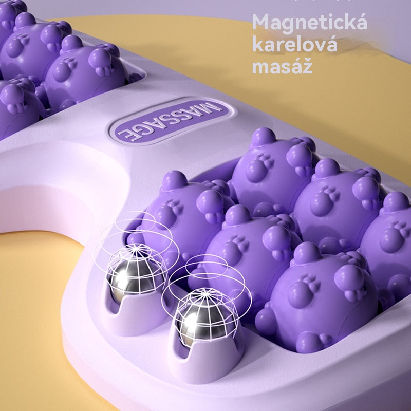 【Kupite 1, dobijte 1 gratis】🔥Novi proizvod💜Prijenosni masažer za stopala s dva valjka💜