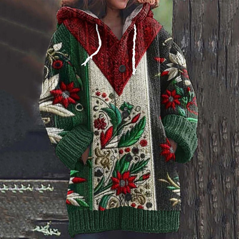 🥰【S-5XL】Nueva chaqueta de punto retro y cómoda para mujer otoño/invierno 🔥