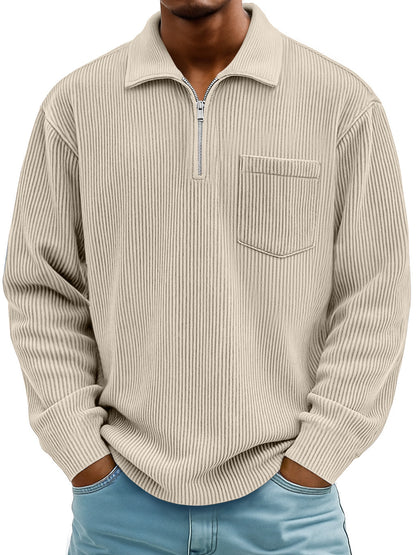 🔥【S-5XL】Nowa męska bluza z podwyższonym kołnierzem na zimę 2025