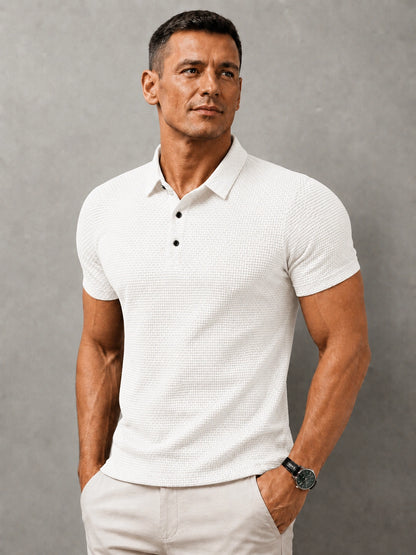 😍Letní bestseller🔥【M–4XL】Nová pánská prodyšná síťovaná košile s krátkým rukávem z ledového hedvábí – pohodlná, lehká a snadno kombinovatelná
