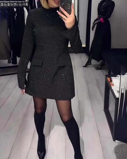 ✨【S-3XL】Vestido elegante y brillante para mujer, nuevo modelo 2025; moderno, distintivo y cómodo.