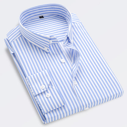 🔥👕【M-5XL】 Muška poslovna prugasta košulja dugih rukava 2025