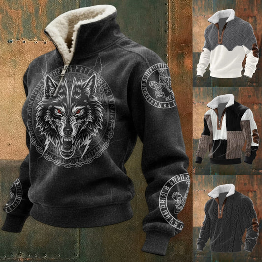 🔥【S-5XL】Suéter de hombre de moda 2025, otoño-invierno