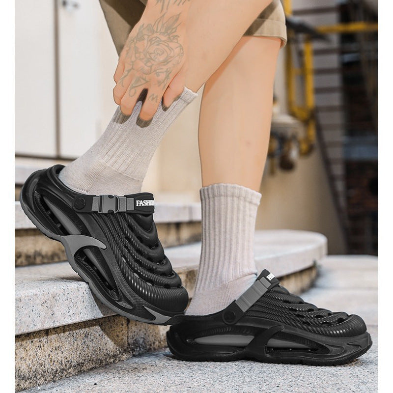 ⏳ Sleva 50 % 🌬️ Unisex multifunkční sandály 2v1 – zesílená EVA podrážka, protiskluzové, ultralehké, prodyšné a pohodlné 🏃‍♂️