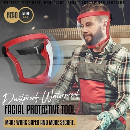 💥 HD průhledná ochranná maska (extra 20 bavlněných ochranných filtrů)