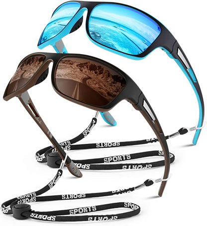 🚵‍♂️😎【50% popusta 🔥】🕶⚡ Muške sportske sunčane naočale, polarizirane s reflektirajućom pravom lećom, moderne i otporne na prašinu, za vožnju na otvorenom