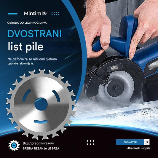 ⚙️🔨【2 komada】🔥 Dvostrani list pile od legure za obradu drveta