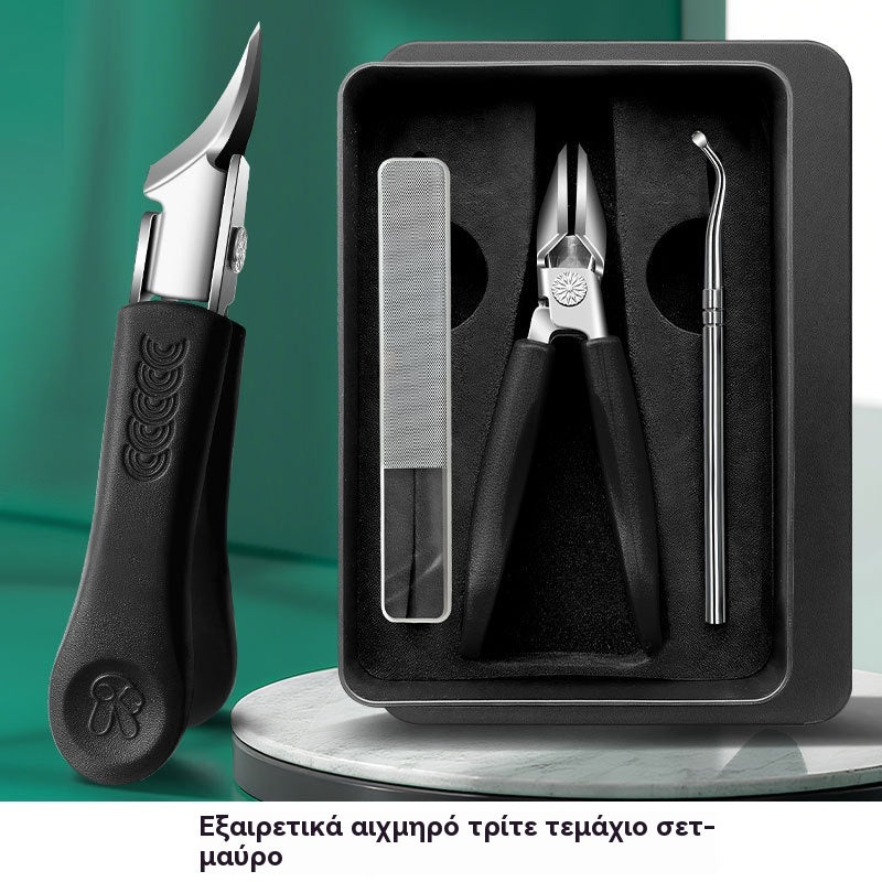 💅【Αγοράστε 1 & πάρτε 1 δωρεάν】🔥 Κοίλο νυχοκόπτη με λοξή αιχμηρή μύτη 25°, νυχοκόπτης για παχιά νύχια ποδιών, μυτερός σχεδιασμός κατά των πιτσιλισμάτων