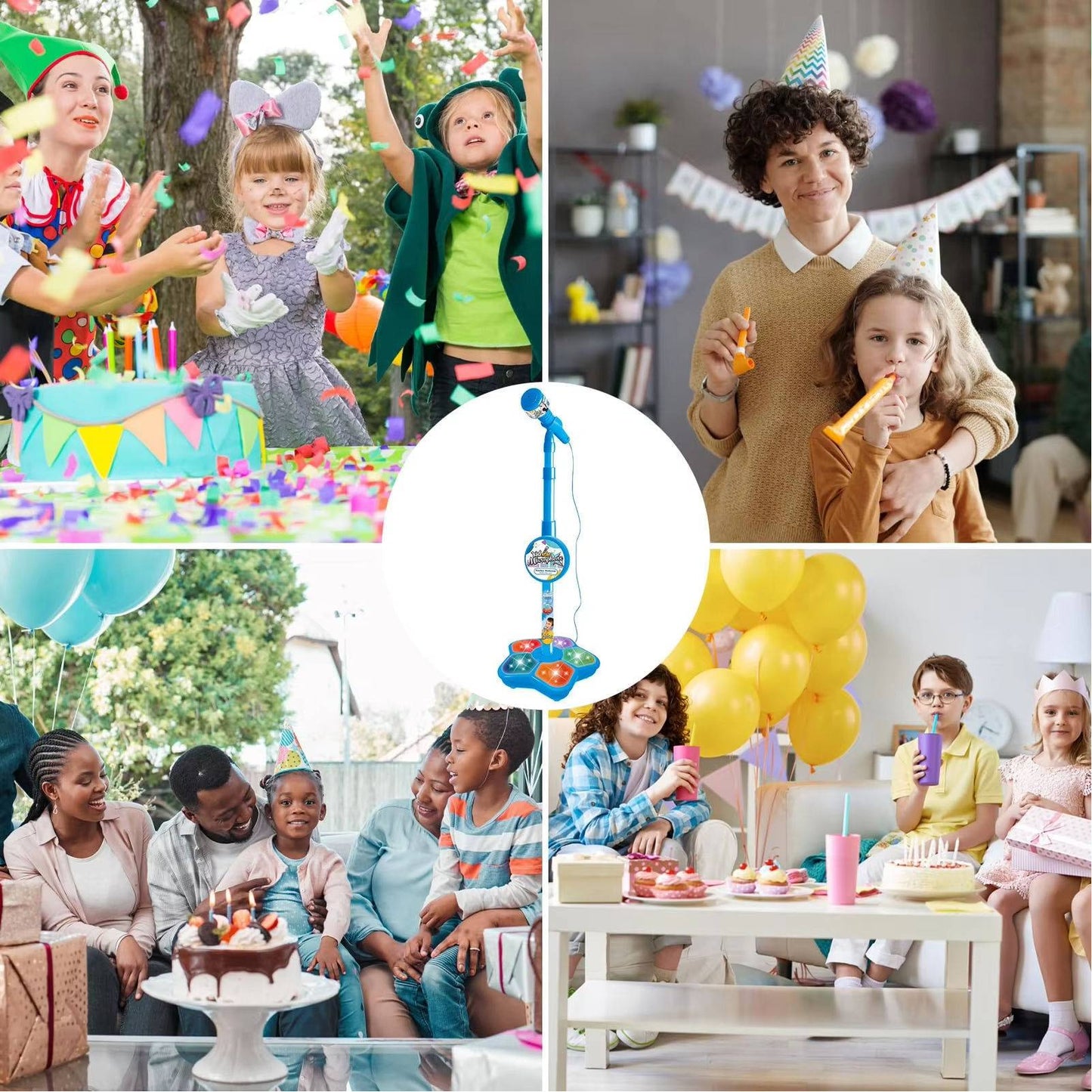 🎤 Djeca igra s mikrofonom, karaoke aparat sa svjetlom – Uživajte u opuštenoj svakodnevici