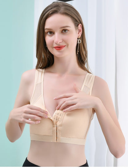 💟【S-5XL】Нов модел, многофункционален регулируем сутиен в големи размери, осигуряващ поддръжка на бюста и комфорт при спорт