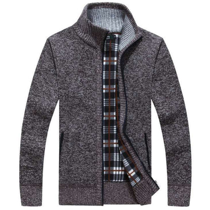 【M~3XL】 Novi jesenski i zimski muški široki pulover s patentnim zatvaračem za jesen i zimu
