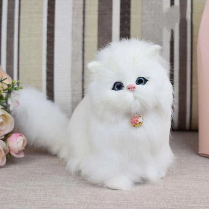 【🎄Božićna ponuda】🐱 Realistična plišana mačkica koja ispušta zvukove igračka