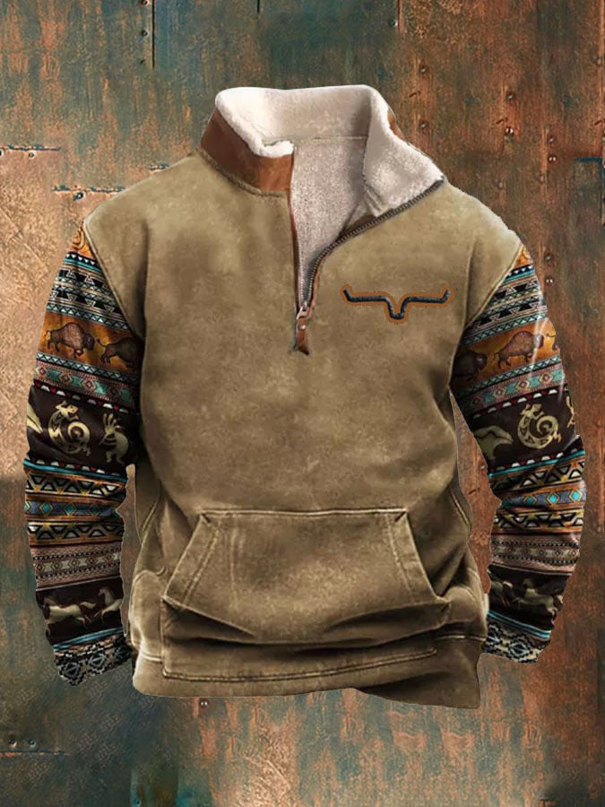 🔥Sudadera térmica gruesa para hombre 2025 | Manga larga con diseño 3D | Ideal para otoño e invierno contra el frío