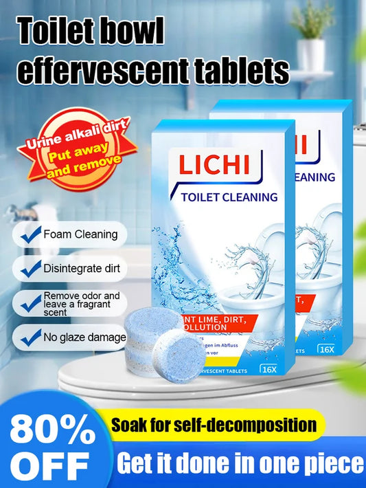 💦🌟Snažne šumeće tablete za čišćenje toaleta