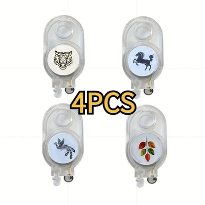 🐓🐦【Set de 4 piezas】🔥 Trampa de resorte para exteriores, trampa de bloqueo automático de alta sensibilidad