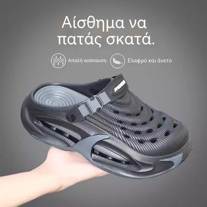 ⏳ Sleva 50 % 🌬️ Unisex multifunkční sandály 2v1 – zesílená EVA podrážka, protiskluzové, ultralehké, prodyšné a pohodlné 🏃‍♂️