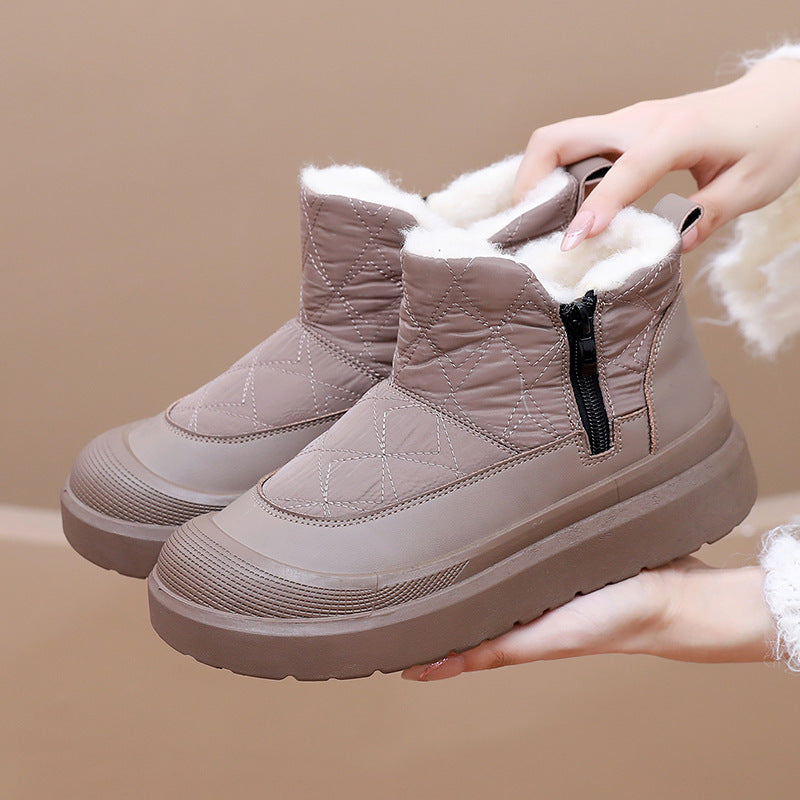 ✨Ograniczona oferta – 50% zniżki ⏳【36-42】Nowe modne zimowe śniegowce z ocieplaną podszewką, podwójne ciepło, wygodne i antypoślizgowe