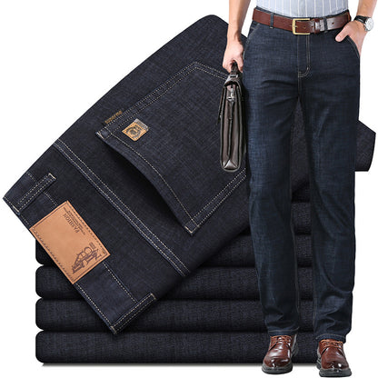 🔥【Cumpărați 1, primiți 1 gratuit】👖👖2024 Blugi pentru bărbați simpli, casual și versatili de mărime mare👍