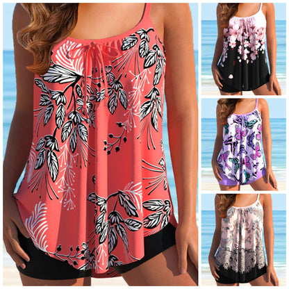 🌈🌴✨ 2024. Novi dvodijelni bikini velike veličine s printom  3590893