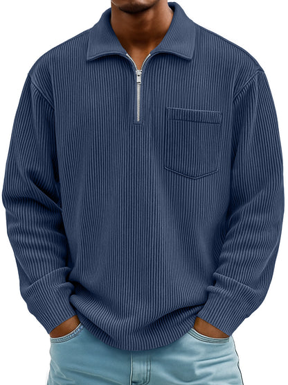 🔥【S-5XL】Nowa męska bluza z podwyższonym kołnierzem na zimę 2025