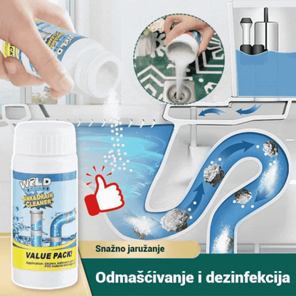 🛁💦【Kupite 2, dobijte 2 gratis】🌟Sredstvo za čišćenje sudopera i odvoda: Pjena visoke gustoće od ekstrakata i enzima za razgradnju.