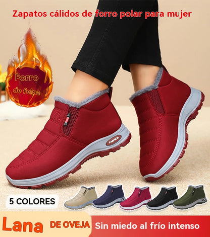 🔥Último día – 50% de descuento 😍【35-48】Botas Unisex de Invierno con Forro de Felpa, Cálidas, Cómodas y Antideslizantes para el Frío