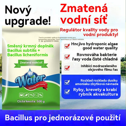 🐟🌊🔬500g Prémiový prášek do jezírka | Čistička vody a regulace řas🐟🌊🔬