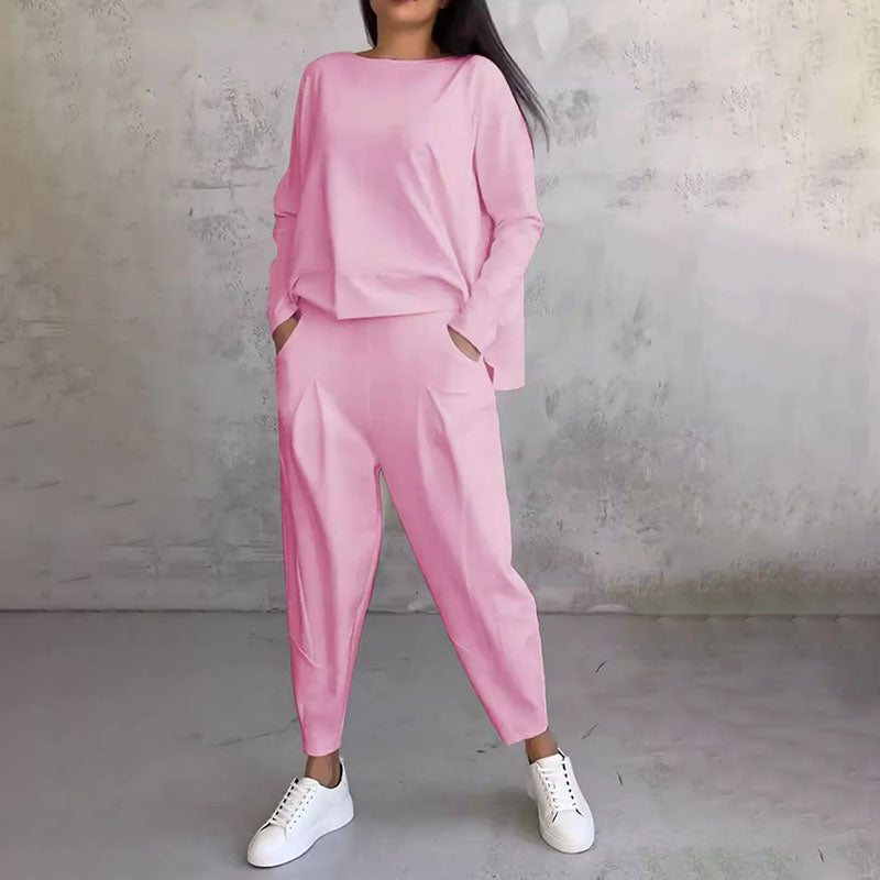 💖✨【S-5XL】Novi jednostavni pamučni ženski komplet odijela