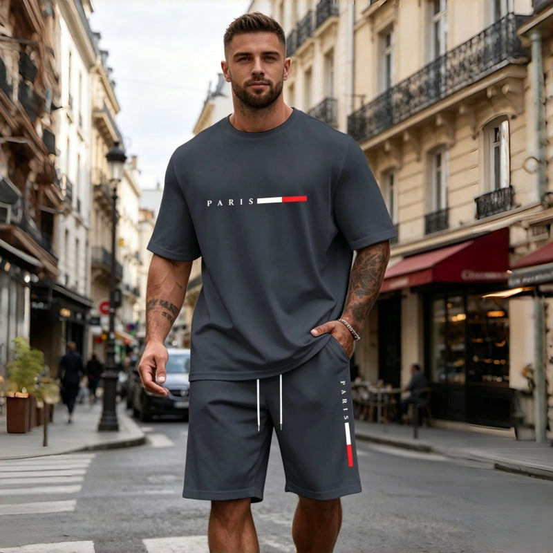 🔥【S-5XL】Pánský letní dvoudílný sportovní set – ideální pro každodenní nošení i pohodový odpočinek doma. ✅ Platba na dobírku.