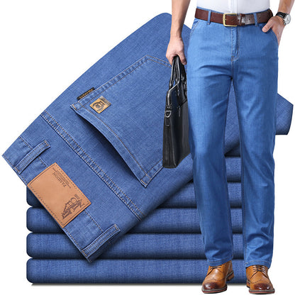 🔥【Cumpărați 1, primiți 1 gratuit】👖👖2024 Blugi pentru bărbați simpli, casual și versatili de mărime mare👍