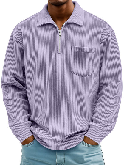 🔥【S-5XL】Nowa męska bluza z podwyższonym kołnierzem na zimę 2025