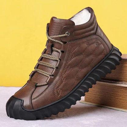 🔥 Bestseller【39–44】Nowe męskie buty zimowe z grubą i ciepłą podszewką, grubą podeszwą, miękkie i wygodne.