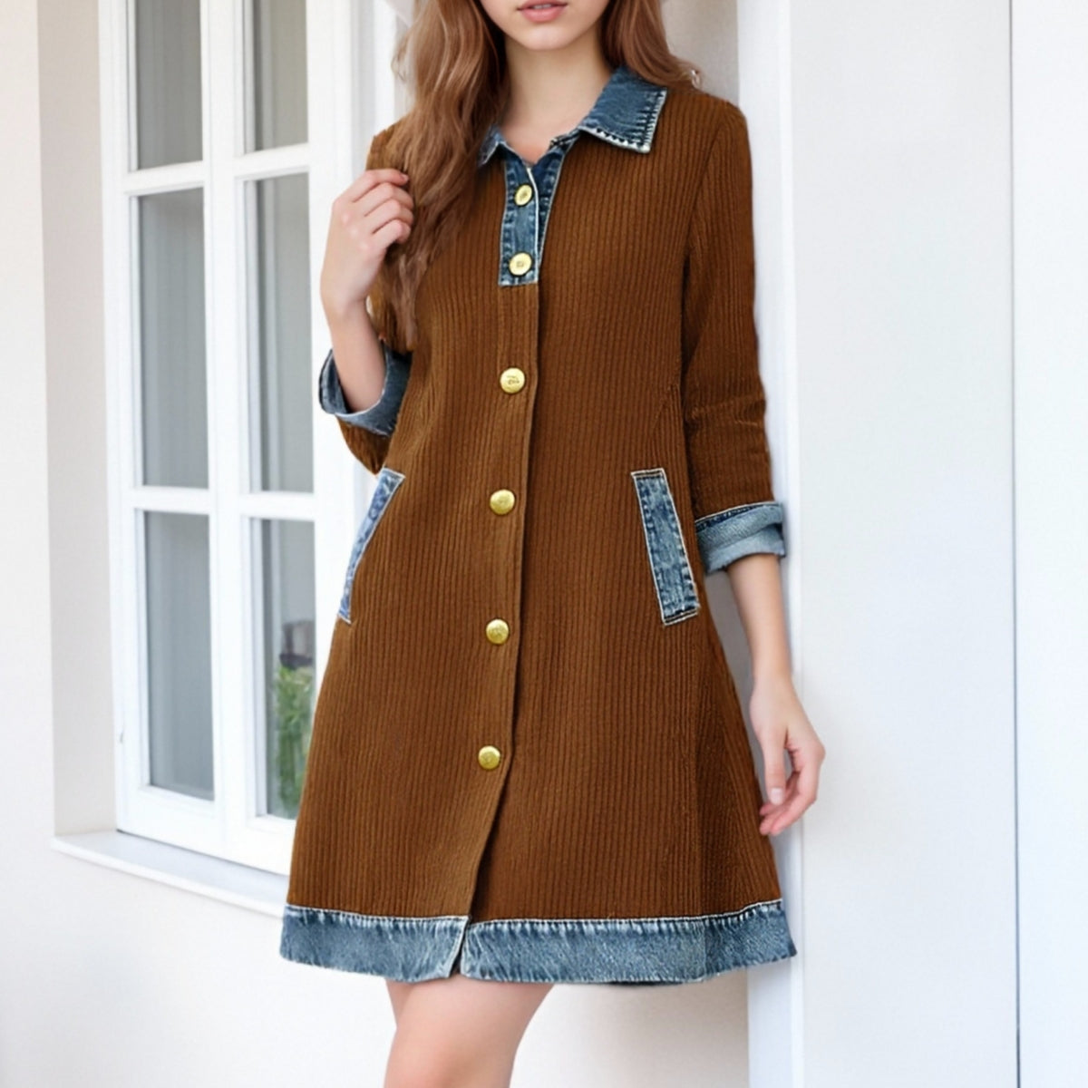 🔥【S-3XL】👗 Nowa modna, casualowa sukienka damska – łatwa do stylizacji