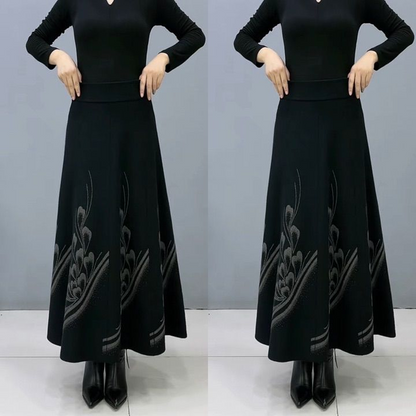 👗【S-3XL】Debelo volneno krilo za jesen in zimo, modno in vsestransko
