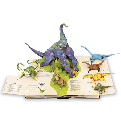 📕 3DEncyclopediaPrehistoricaDinosaurs🤩🦕Pop-up knjiga s enciklopedijom dinosaura