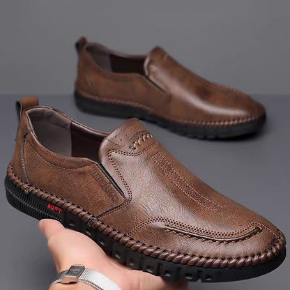 🏆Ograničena ponuda  posljednji dan⏳【39-44】 Novi muški kožni casual cipele za 2025., visoke kvalitete, mekani potplat