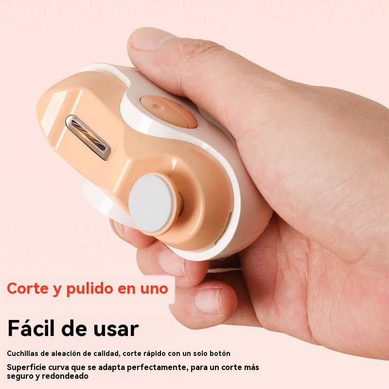 ✂️💅¡Último día de la oferta! 50% de descuento🔥 Lima de uñas eléctrica multifuncional, cortauñas eléctrico con protección antipellizcos