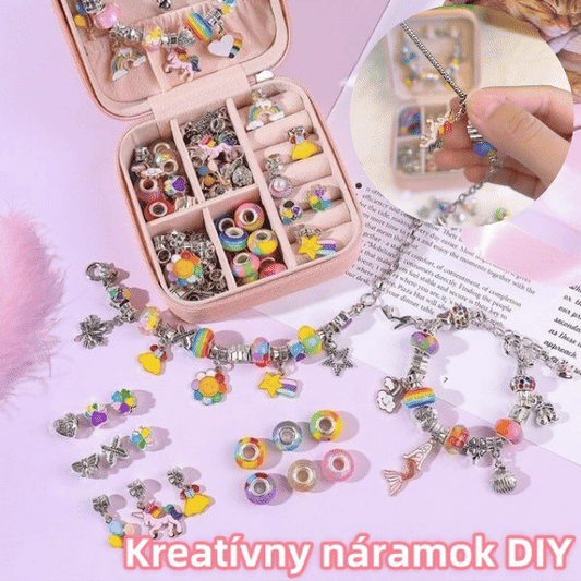 ❀✨Conjunto de pulseras de dibujos animados para niños, joyería creativa hecha a mano