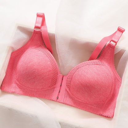 💕【3 darabos szett】Nagy rugalmasságú, varrás nélküli melltartó, vékony és légáteresztő, megereszkedés elleni tartással