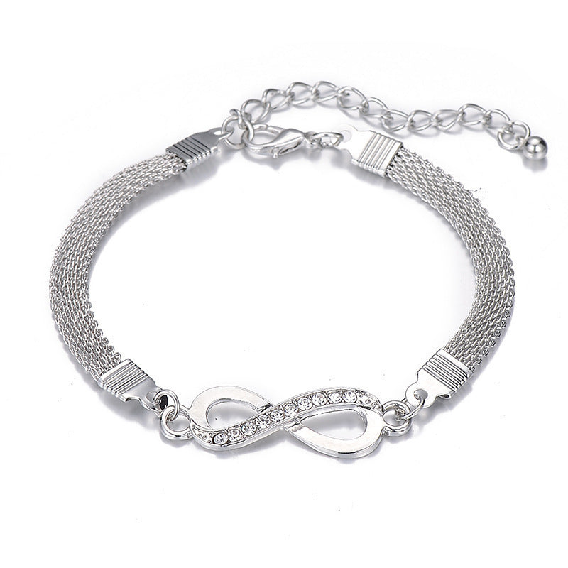 ✨Pulsera femenina de estilo lujo ligero, de plata 925✨【Compra 1 y llévate 1 gratis】