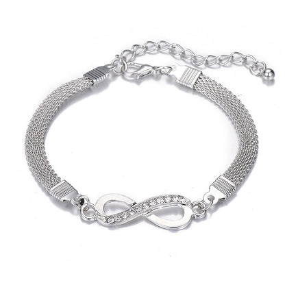 ✨Pulsera femenina de estilo lujo ligero, de plata 925✨【Compra 1 y llévate 1 gratis】