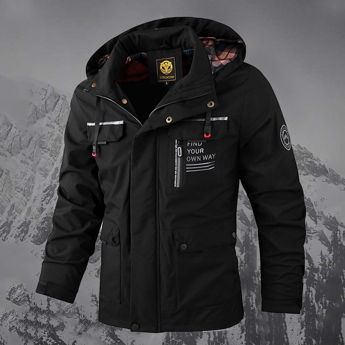 🔥💥 【M-4XL】 2025 Jesenska i zimska nova muška topla vjetrootporna i vodootporna jakna