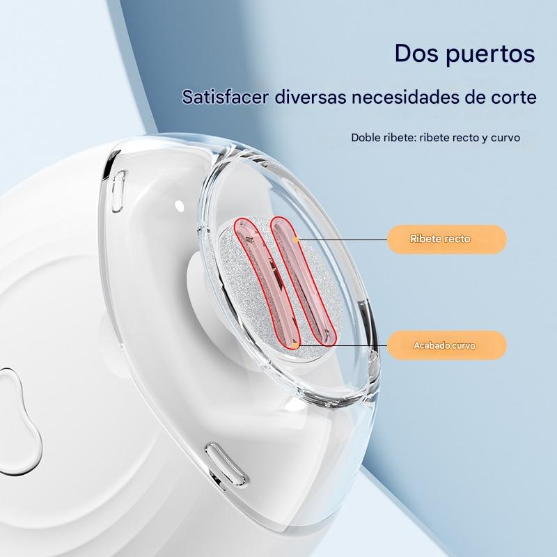 💅✨ Lima de uñas automática (1 unidad) para un cuidado de uñas seguro y delicado 👶🔧