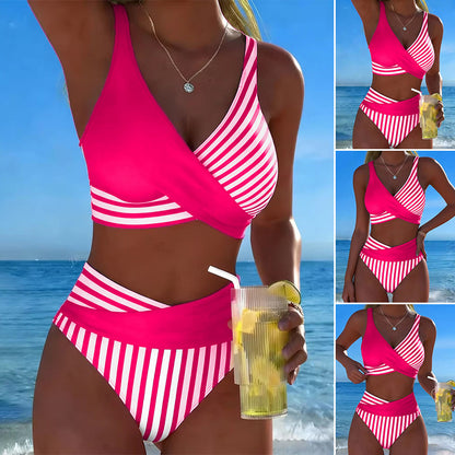 🏖️【S–3XL】🤩 Nový set s potištěnými plavkami, rychleschnoucí a prodyšný materiál, přiléhavý a stylový