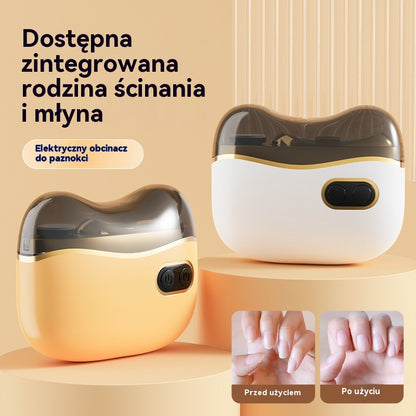 ✂️💅Nowy wielofunkcyjny elektryczny obcinacz do paznokci, elektryczny obcinacz z zabezpieczeniem przed przytrzaśnięciem🔥