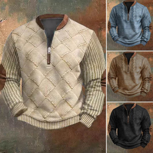 🥼Ograničena ponuda 【S-5XL】 Jesensko-zimski novitet, visokokvalitetna muška topla majica s printom