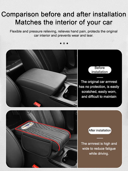 🚗🔥 Θήκη χαρτομάντηλων για υποβραχιόνιο αυτοκινήτου, πολυλειτουργική τσάντα αποθήκευσης αυτοκινήτου